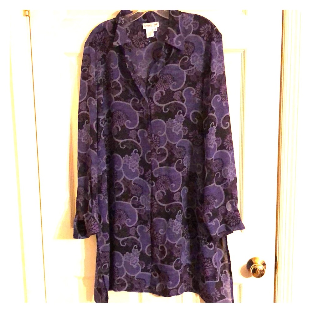 Sheer duster